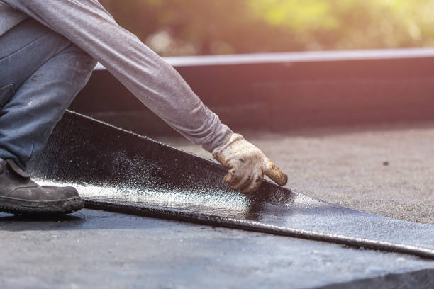 Professional Emergency Waterproofing technician working in Ottsville, PA